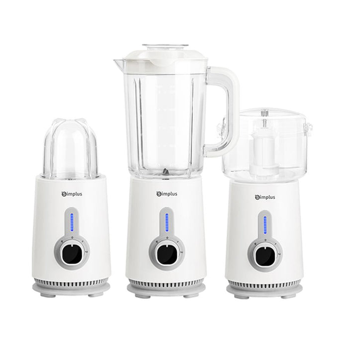 3 IN 1 FOOD PROCESSOR 005 380W 1.25L WHITE EU