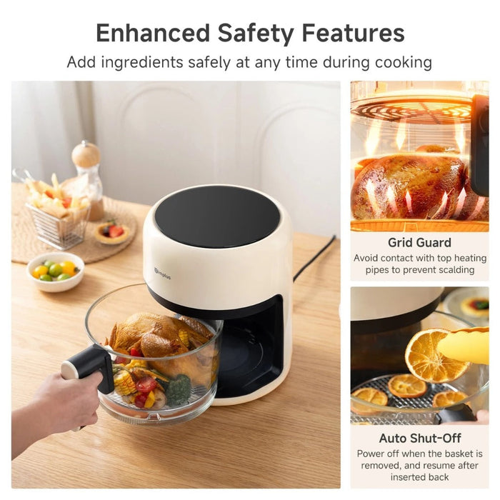 AIR FRYER 017 3.5L GLASS B CWH