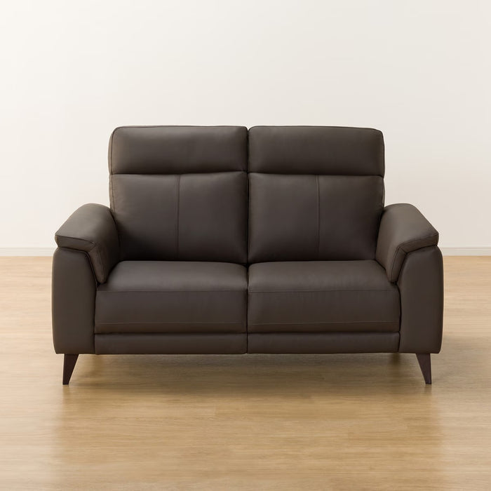 2S-SOFA LB07 LEATHER DBR