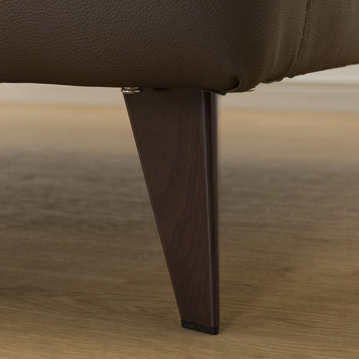 2S-SOFA LB07 LEATHER DBR