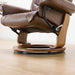 Personal Chair Armchair  Ralph3-Leather DBR