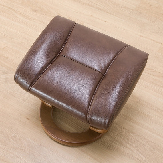 Personal Chair Armchair  Ralph3-Leather DBR
