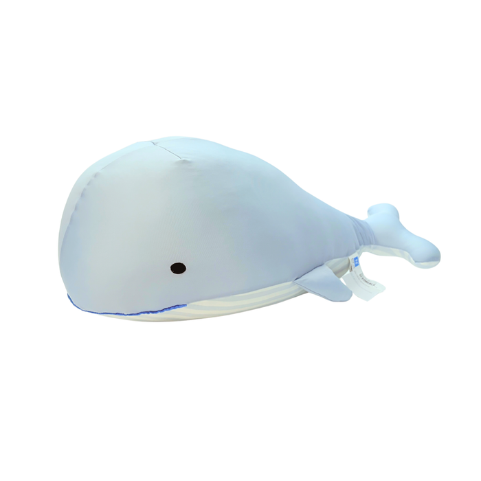 NC BODY PILLOW WHALES M