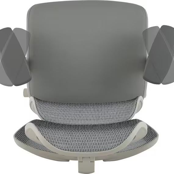 OFFICE CHAIR OC707 POCKET COIL WH/WH