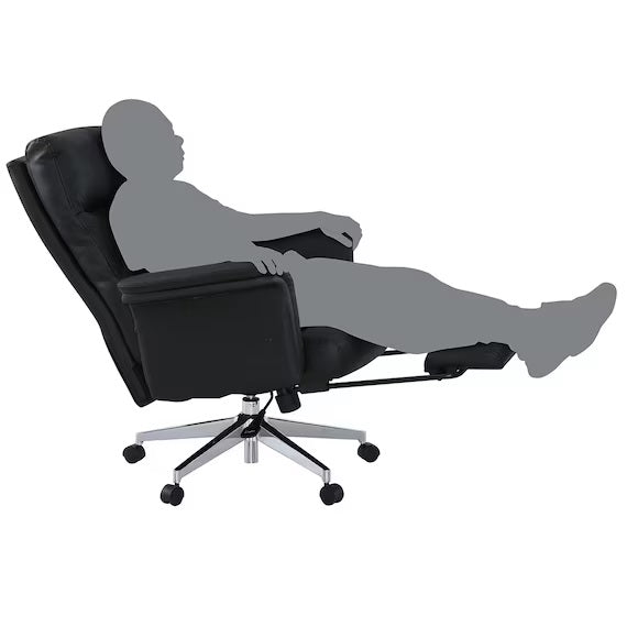 CONFORTCHAIR OC909 LEATHER BK