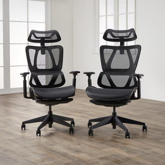 OFFICECHAIR OC707 SMALL ELASTOMERMESH BK
