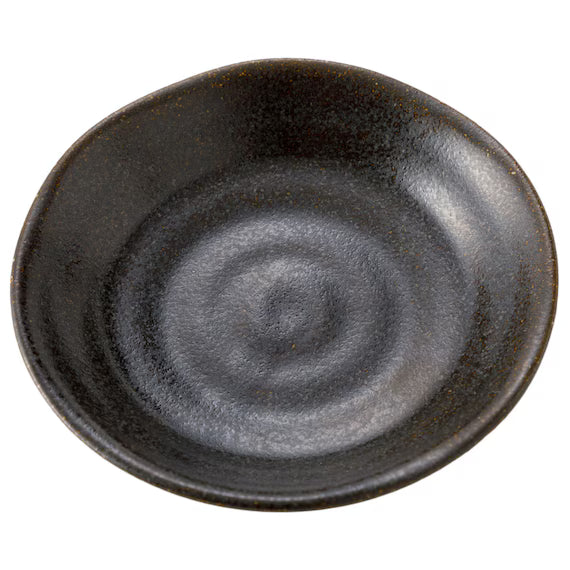 PLATE 9CM BK MINOYAKI