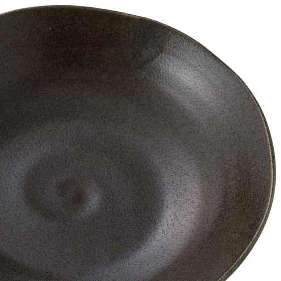 DEEP PLATE 20CM BK MINOYAKI