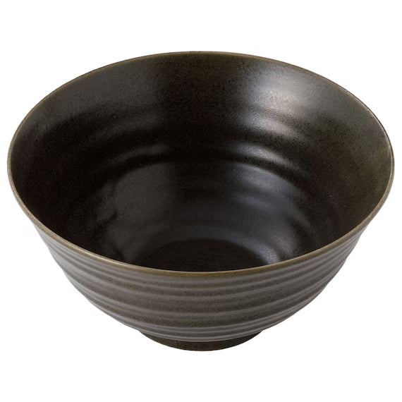 BOWL 18CM BK MINOYAKI