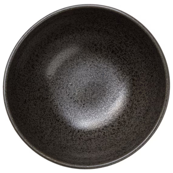 OVAL BOWL S BK MINOYAKI