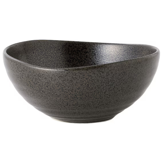 OVAL BOWL M BK MINOYAKI