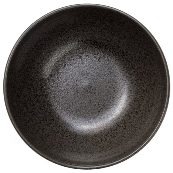 OVAL BOWL M BK MINOYAKI