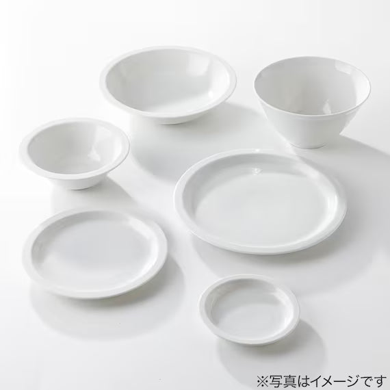 LIGHT-WEIGHT RIM PLATE 12CM WH