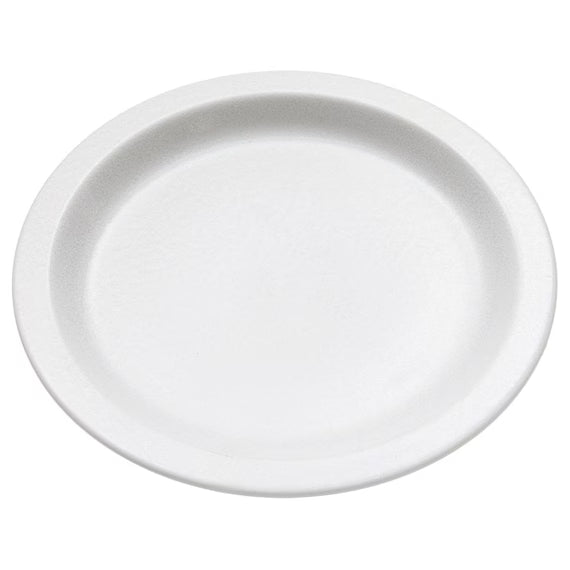 LIGHT-WEIGHT RIM PLATE 18CM WH