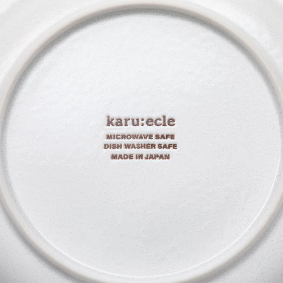 LIGHT-WEIGHT RIM PLATE 18CM WH