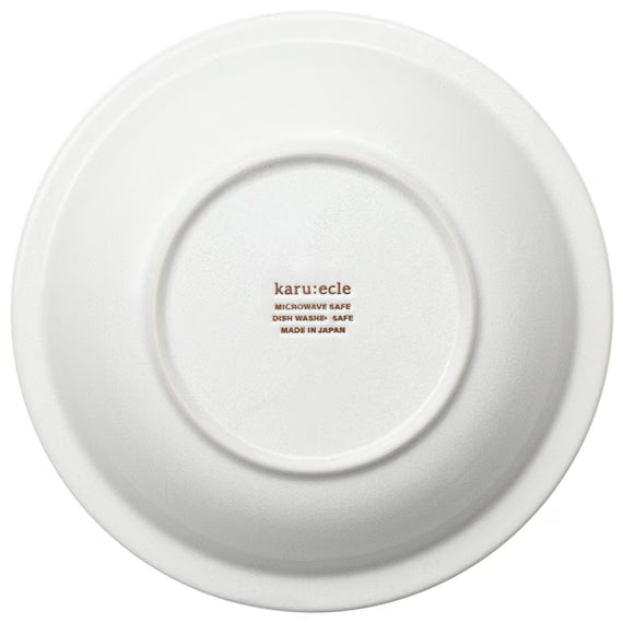 LIGHT-WEIGHT RIM SHALLOW BOWL 21CM WH