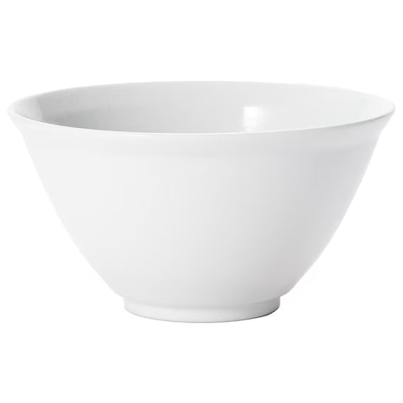 LIGHT-WEIGHT RIM BOWL 16.5CM WH