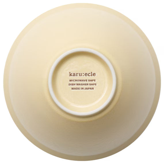 LIGHT-WEIGHT  RIM BOWL 16.5CM YE