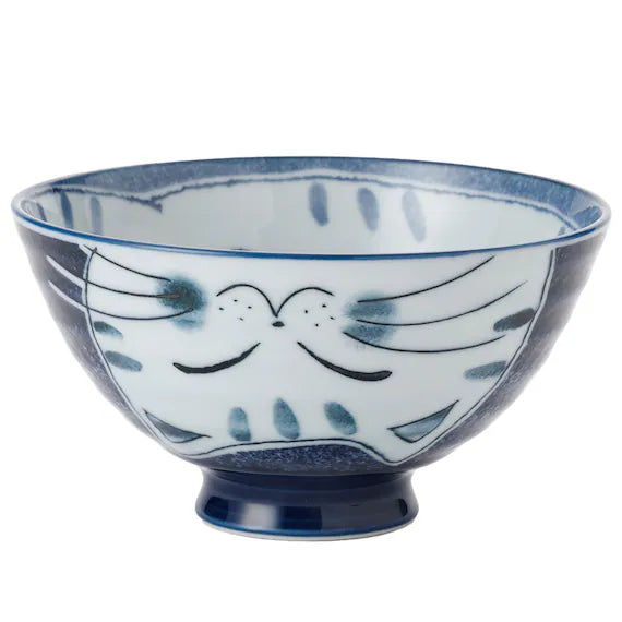 RICE BOWL BLUE CAT L CDI22