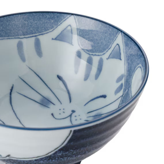 RICE BOWL BLUE CAT L CDI22