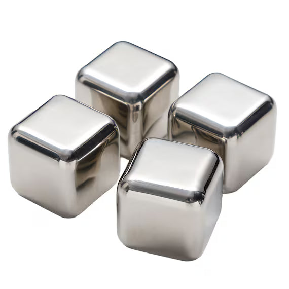 STAINLESS STEEL ICE CUBES 4P CI004