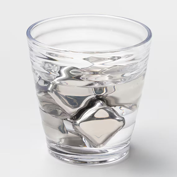 STAINLESS STEEL ICE CUBES 4P CI004