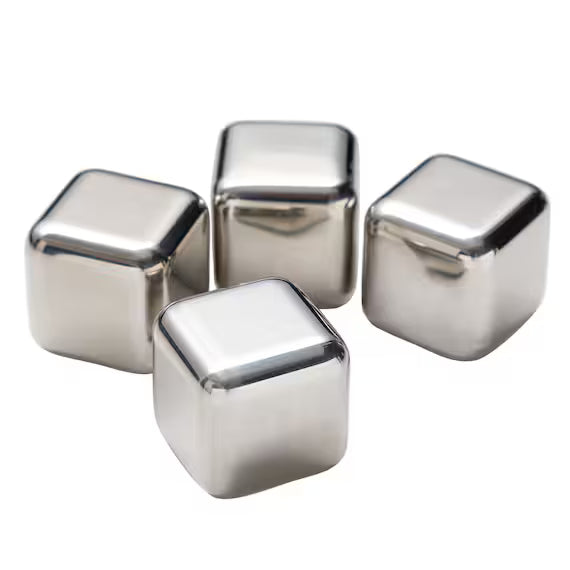 STAINLESS STEEL ICE CUBES 4P CI004
