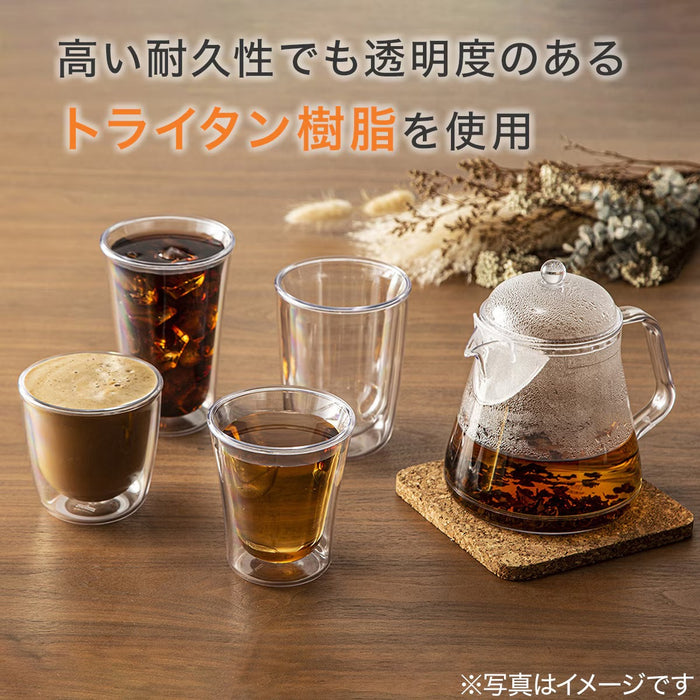 DOUBLE WALL GLASS SLIM 200ML