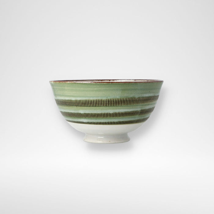 ULTRA LIGHTWEIGHT D13xH8CM RICE BOWL L KARU:ECLE MIDORITOCHIRI