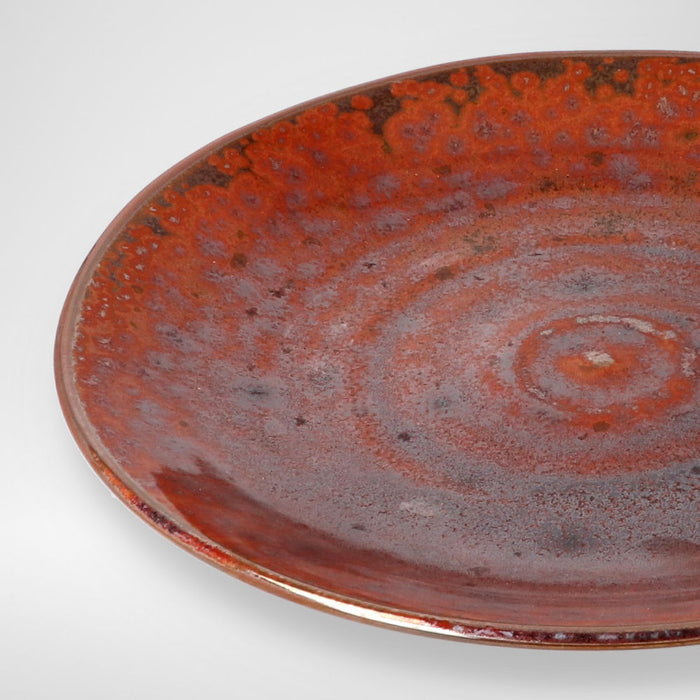 ULTRA LIGHTWEIGHT 23CM ROUND PLATE KARU:ECLE AKATETSUYU