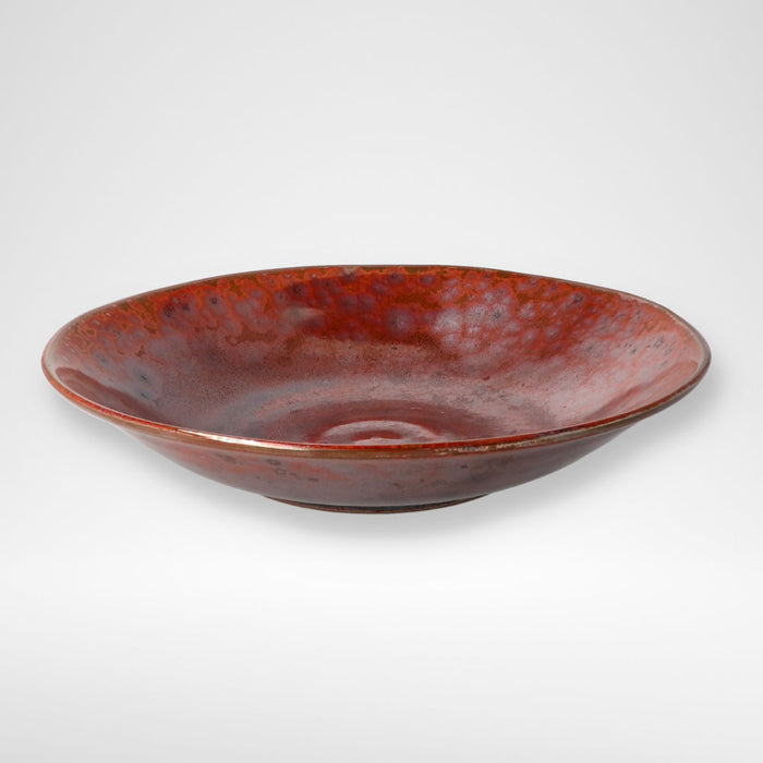 ULTRA LIGHTWEIGHT 22CM ROUND DEEP PLATE KARU:ECLE AKATETSUYU