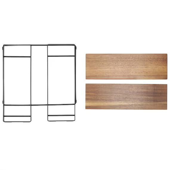 FOLDABLE ACACIA TABLE SPICES RACK SY02