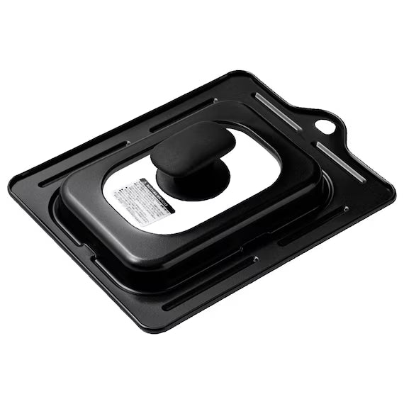 SQUARE STEEL FRYPAN COVER KY036