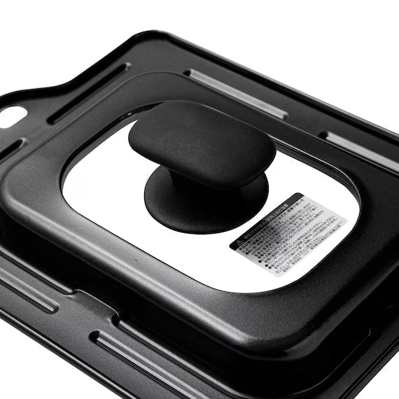 SQUARE STEEL FRYPAN COVER KY036