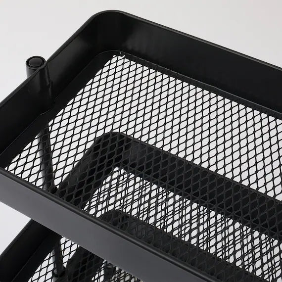 STEEL WAGON TROLLEY4 S BK