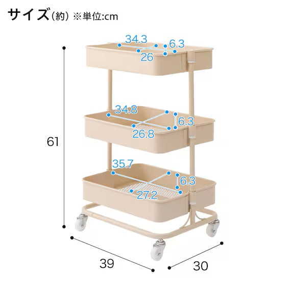 STEEL WAGON TROLLEY4 S BE