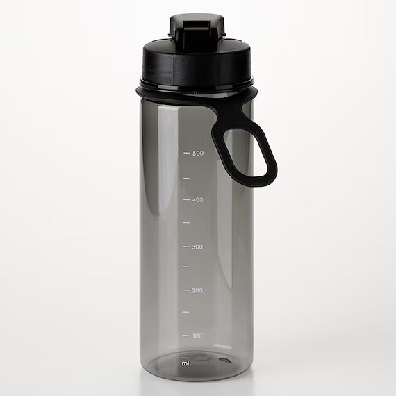 WATER BOTTLE WITH HANDLE LH-600ML BK
