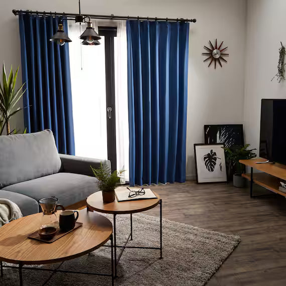 CURTAIN RD140 BL 100X230X2