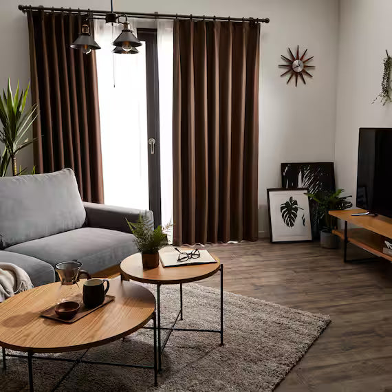 CURTAIN RD140 BR 100X230X2