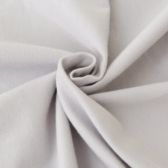 STRETCH FITTEDSHEET38 NFIT FT05 COTTON GY SS-S