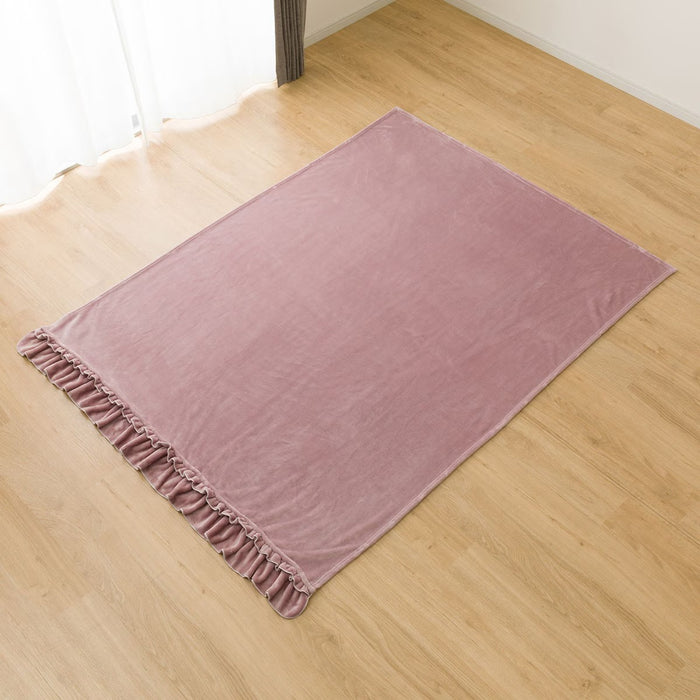 BLANKET SMOOTH TOUCH FRILL A2416 RO S
