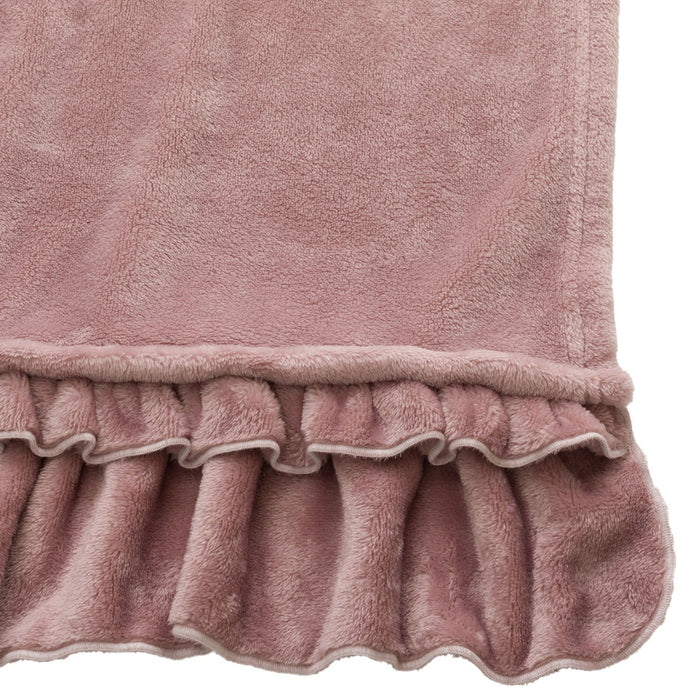 BLANKET SMOOTH TOUCH FRILL A2416 RO S