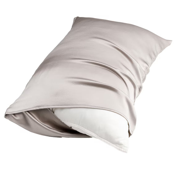 SILK PILLOW COVER ST2431 GY