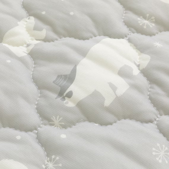 REVERSIBLE PADDED SHEET TOPPER N COOL S2503 BEAR Q