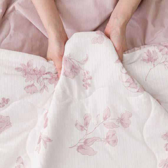 REVERSIBLE COMFORTER N COOL WSP S2511 FLOWER RO S