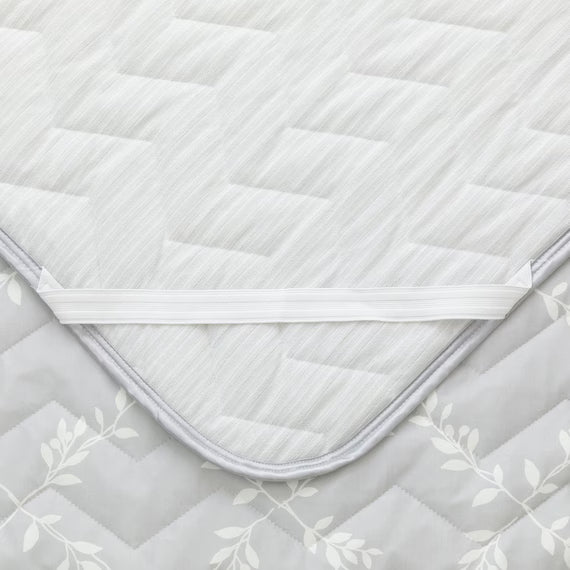 REVERSIBLE PADDED SHEET TOPPER N COOL WSP S2514 LEAF Q