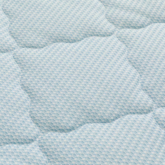 REVERSIBLE PADDED SHEET TOPPER N COOL S BL S2501