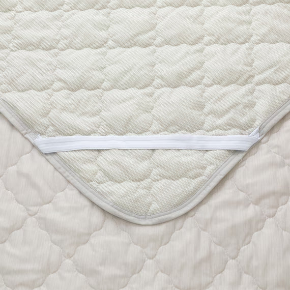 REVERSIBLE PADDED SHEET TOPPER N COOL SD GY S2501