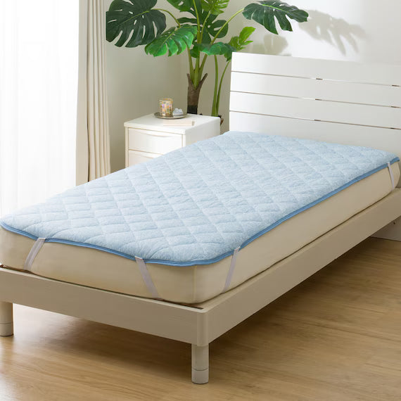 REVERSIBLE PADDED SHEET TOPPER N COOL SP Q BL S2502