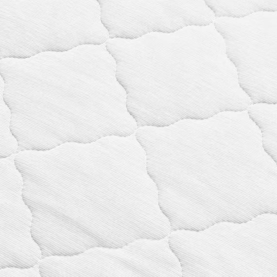 REVERSIBLE PADDED SHEET TOPPER N COOL SP Q WH S2502